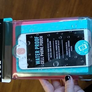 Waterproof cell phone pouch